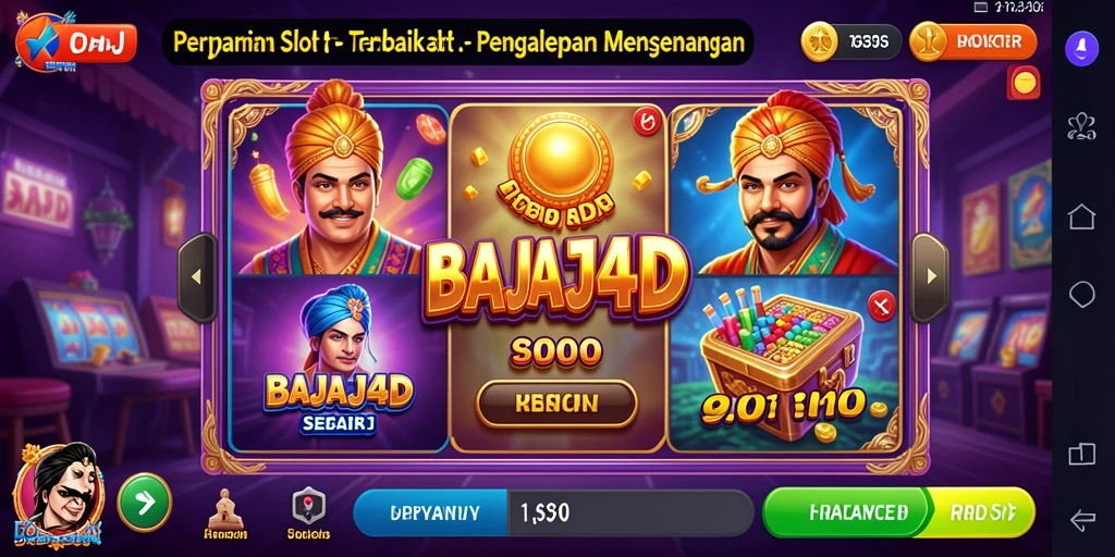 Tampilan gameplay menarik dari BAJAJ4D dengan slot yang beragam.