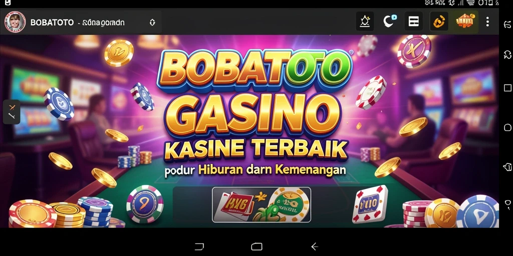 Tangkapan layar gameplay Kasino BOBATOTO yang seru dan mendebarkan.