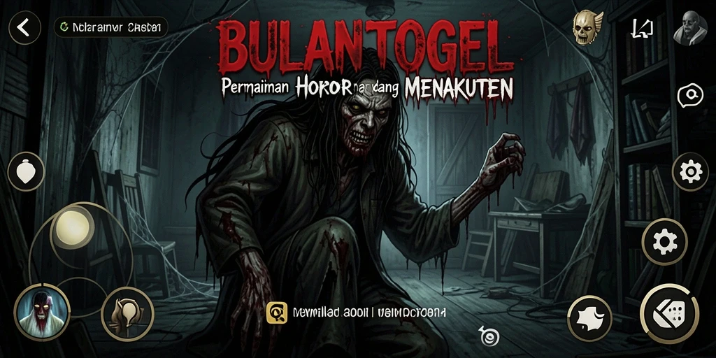 Tangkapan layar menunjukkan suasana mencekam di dalam game BULANTOGEL.