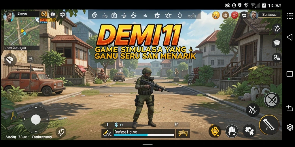 Tampilan menarik dari gameplay <strong>DEMI11</strong> yang menampilkan berbagai skenario simulasi.
