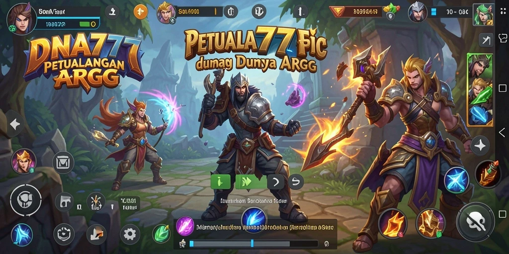 Gameplay seru dalam dunia ARPG yang menantang.