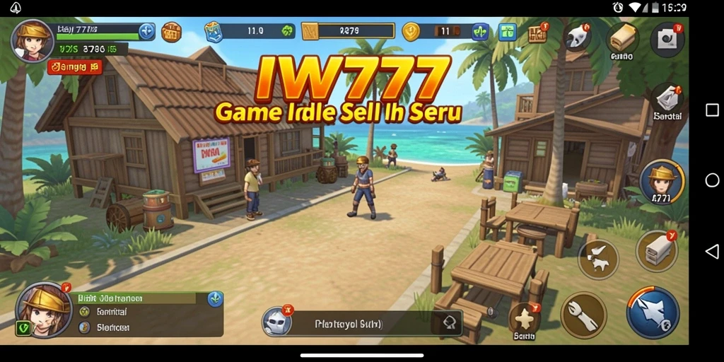 Screenshot IW777 menampilkan gameplay Idle yang menarik dan interaktif.