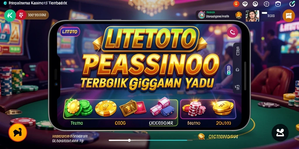 Screenshot gameplay LITETOTO menunjukkan keseruan permainan Kasino yang mendebarkan.