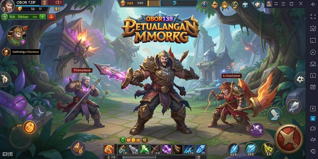 Gameplay OBOR138 yang menakjubkan dengan pertarungan seru dan eksplorasi.