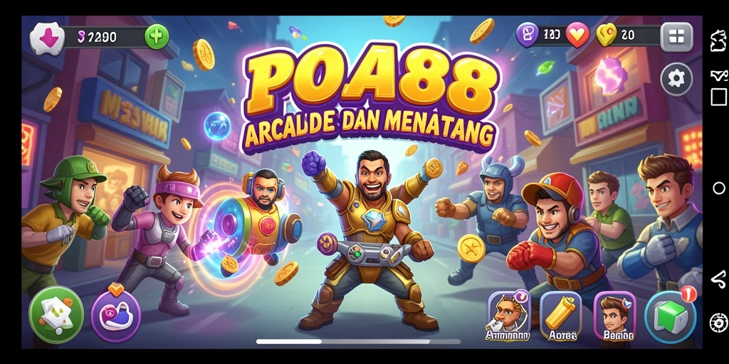 Tampilan menarik dari gameplay <strong>POA88</strong> yang penuh warna dan tantangan seru.