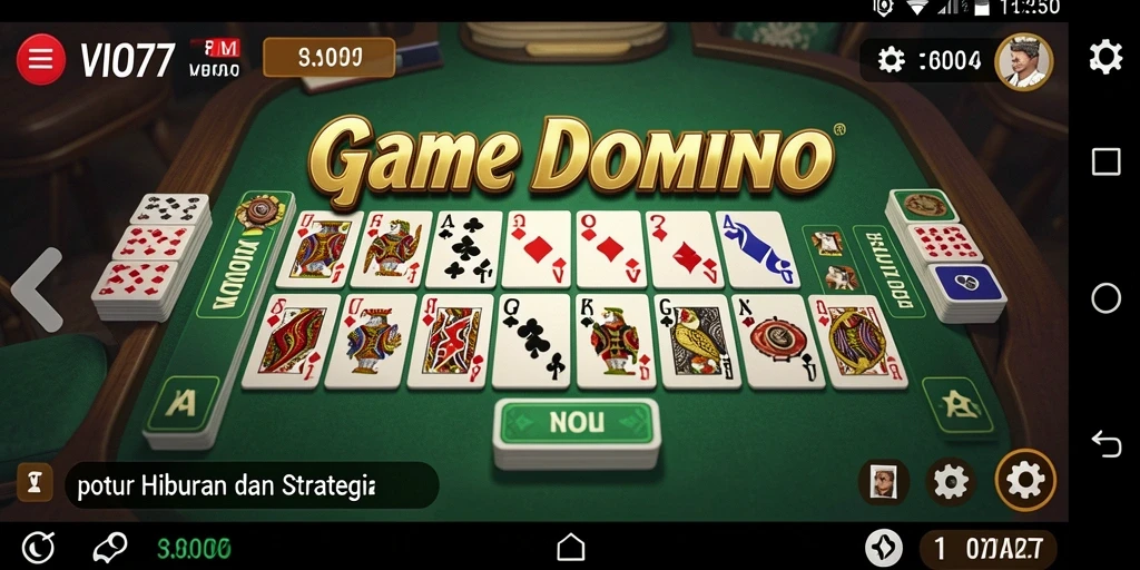 Tampilan gameplay mendebarkan dari VIO77, penuh strategi dan kesenangan.