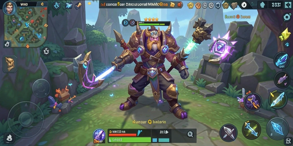 Screenshot gameplay WIN33 menunjukkan aksi seru dalam petualangan MMORPG.